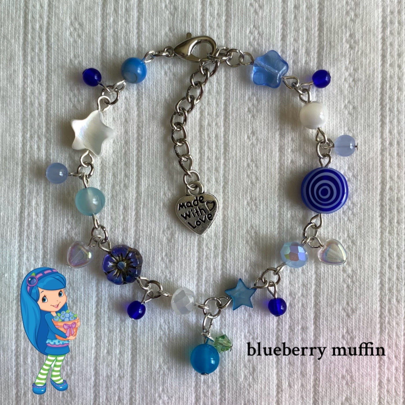 Strawberry Shortcake Inspired Charm Bracelets