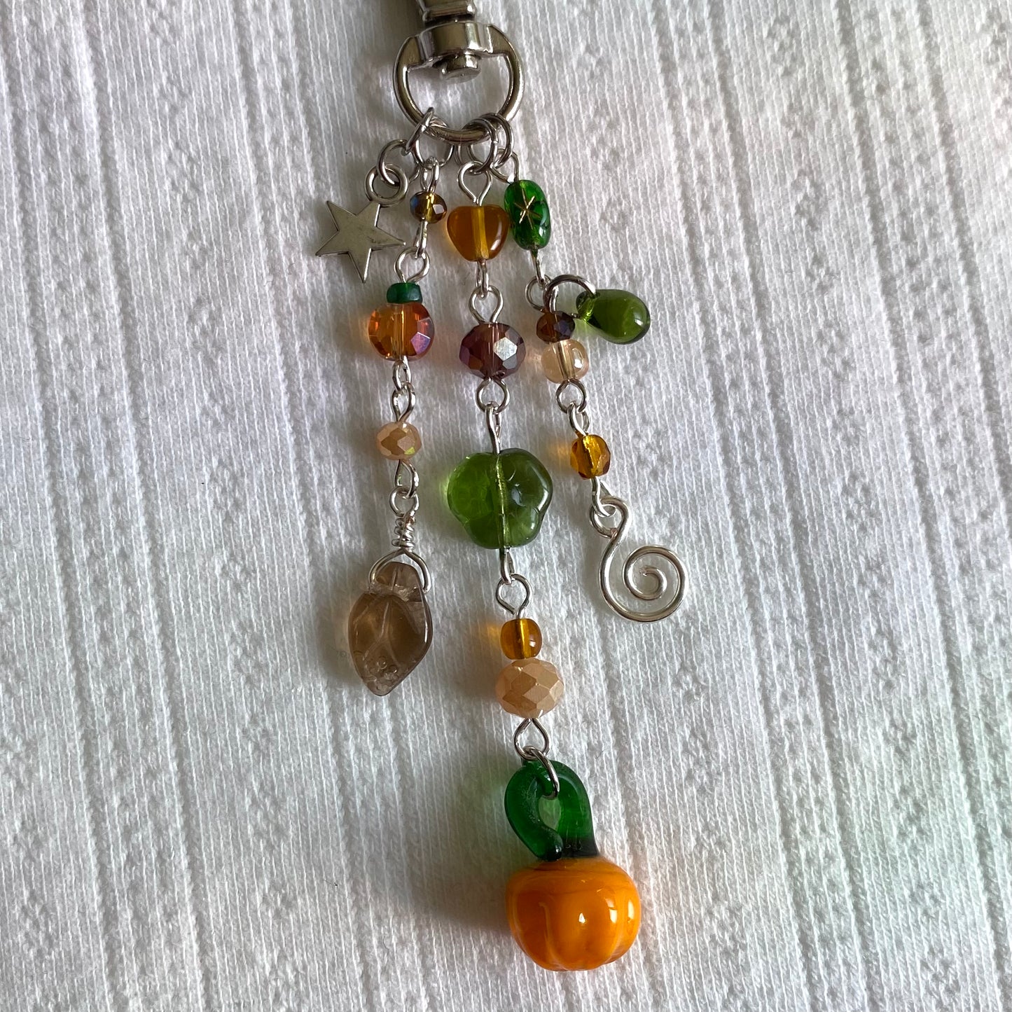 Fall Pumpkin Necklace