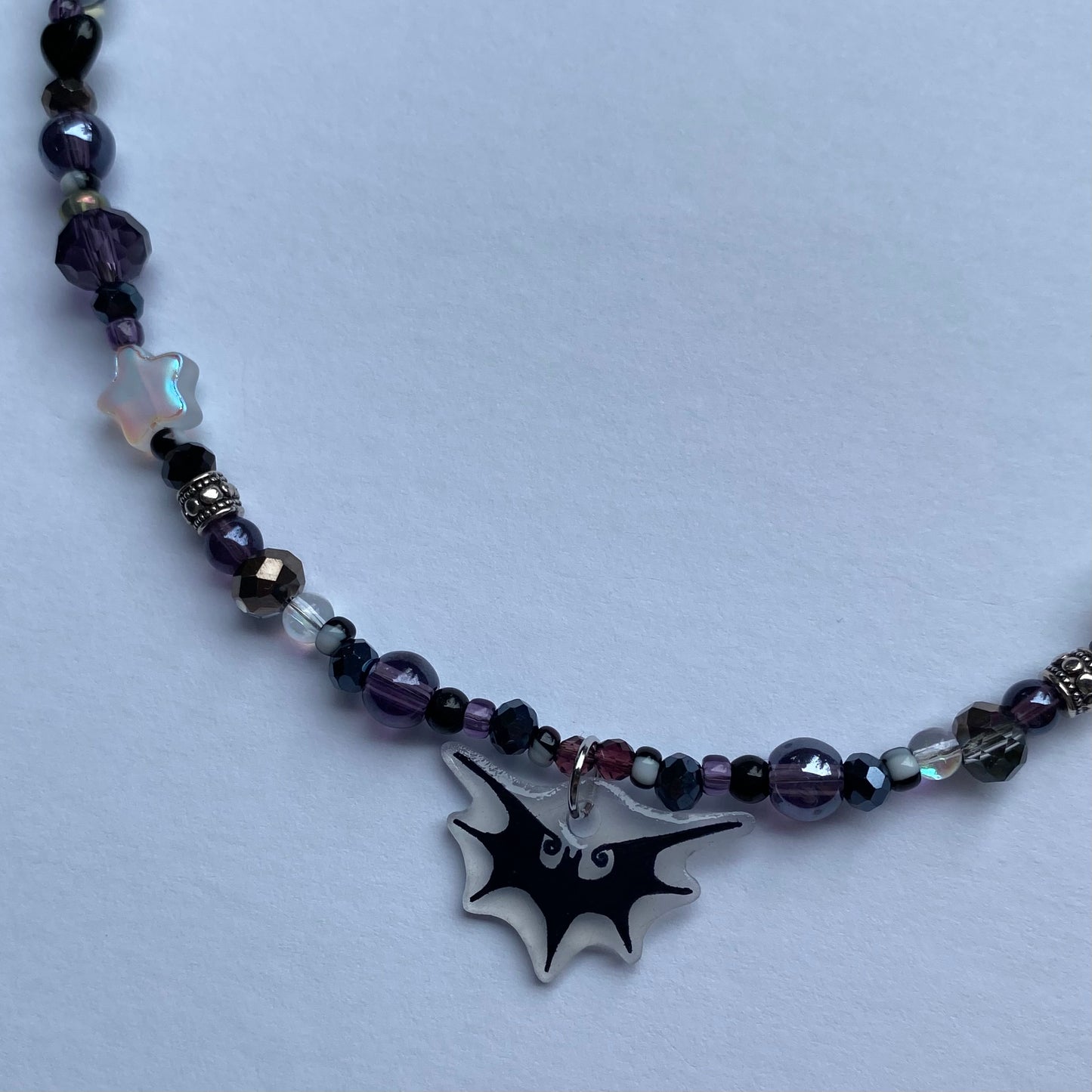 The Nightmare Before Christmas Bat Necklace
