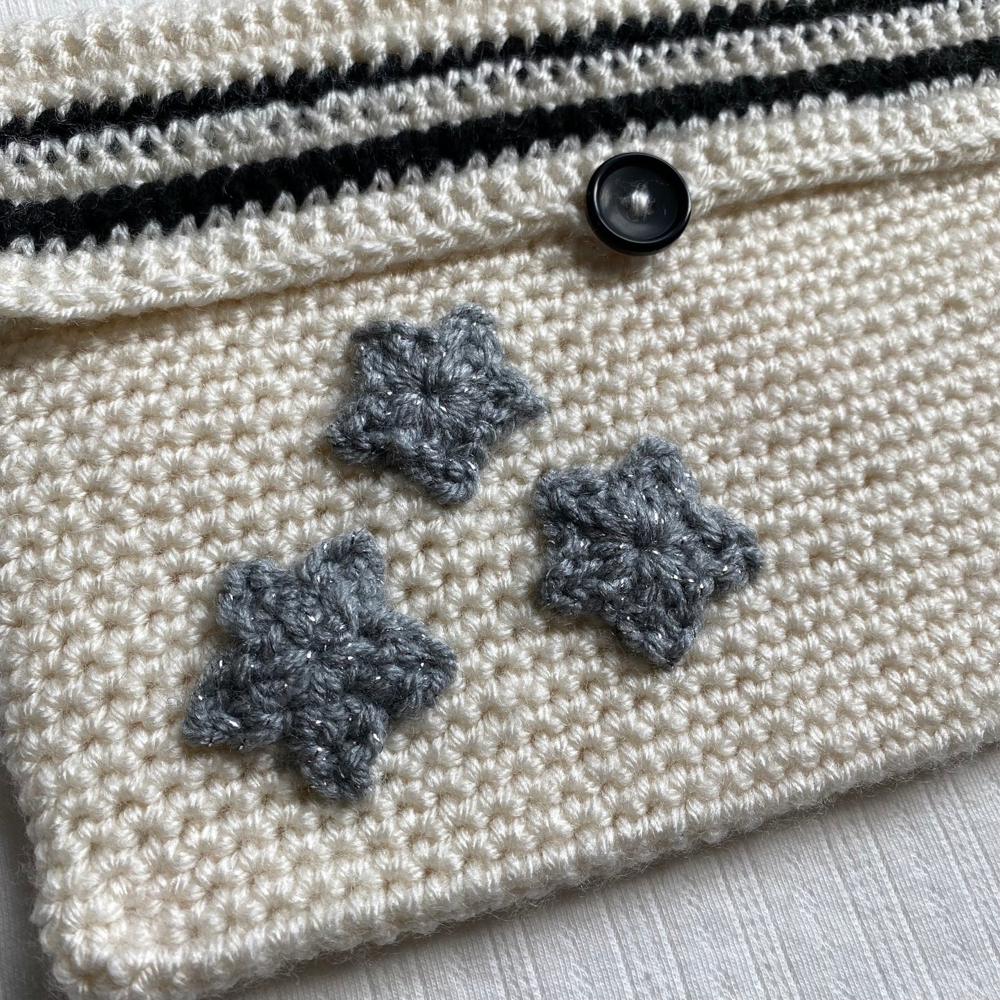 Folklore Cardigan Crochet Booksleeve