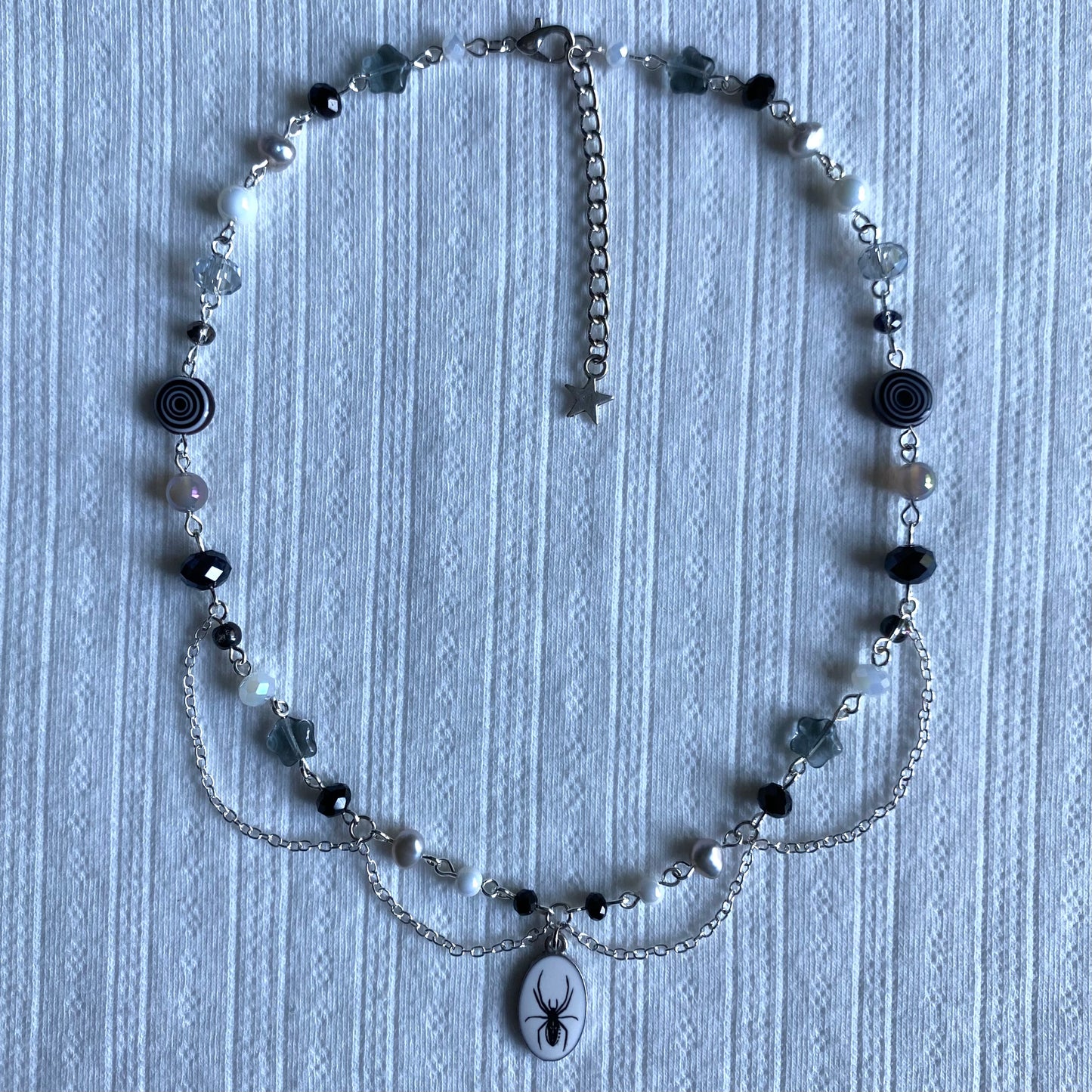 Chain Spider Necklace