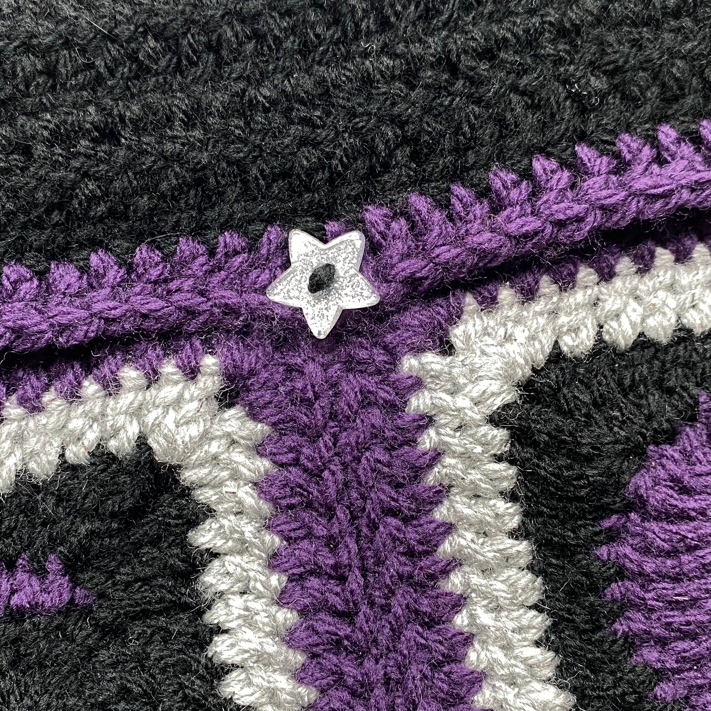 Witchy Moon Crochet Book Sleeve