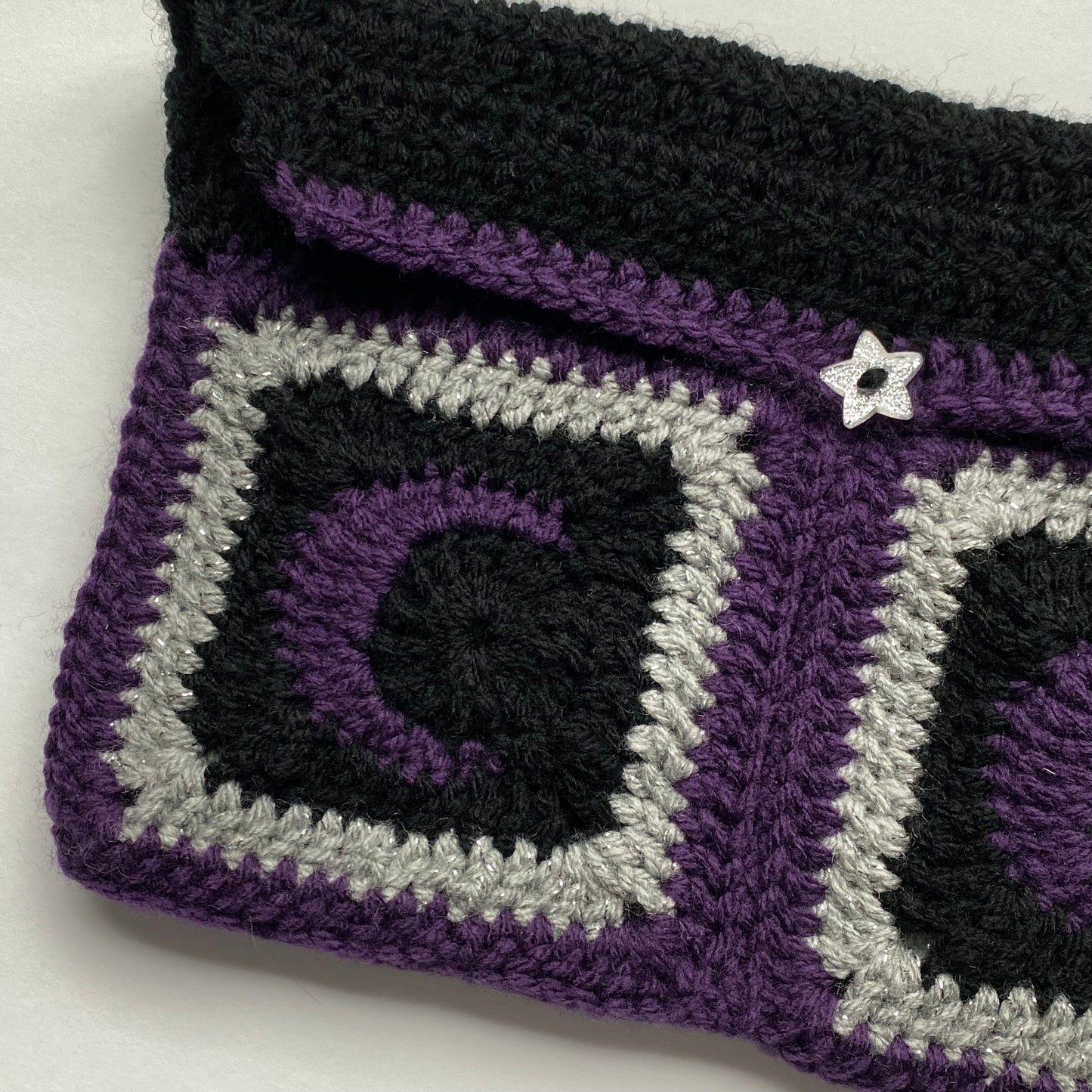 Witchy Moon Crochet Book Sleeve