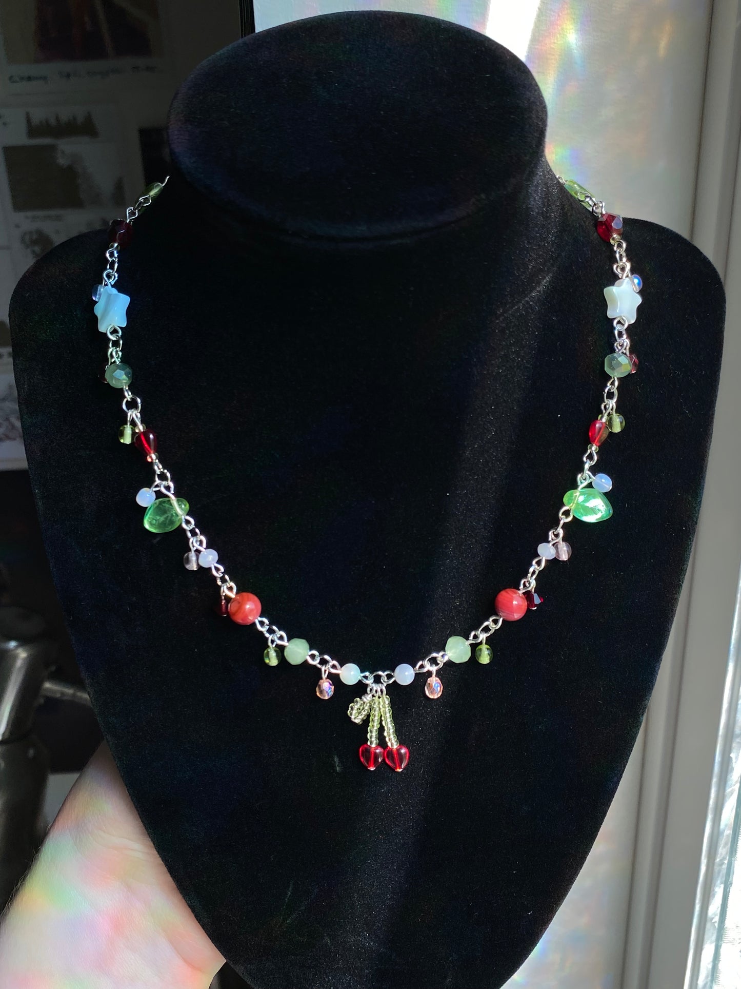Cherry Trees Necklace