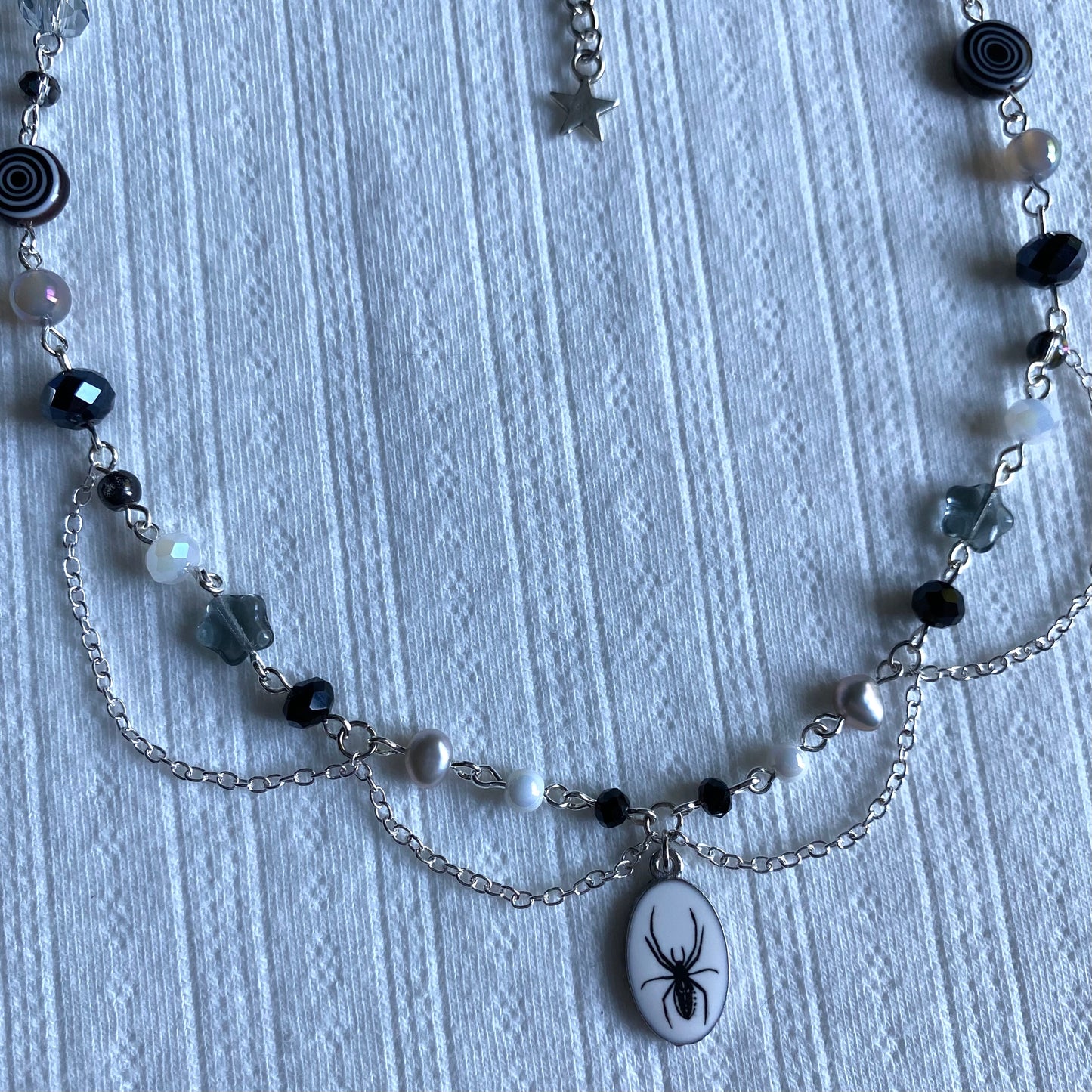 Chain Spider Necklace