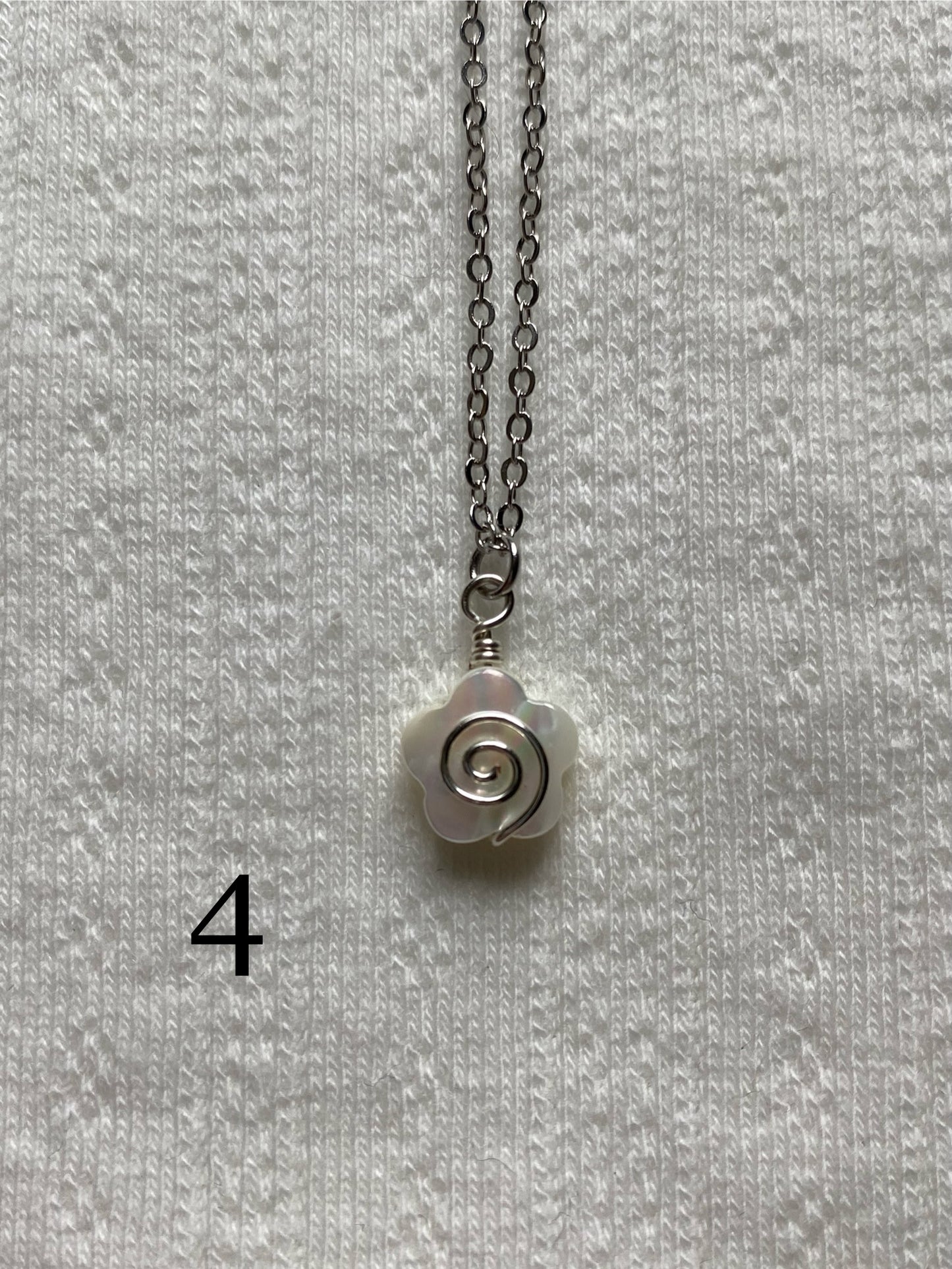 Swirly Star Charm Necklaces