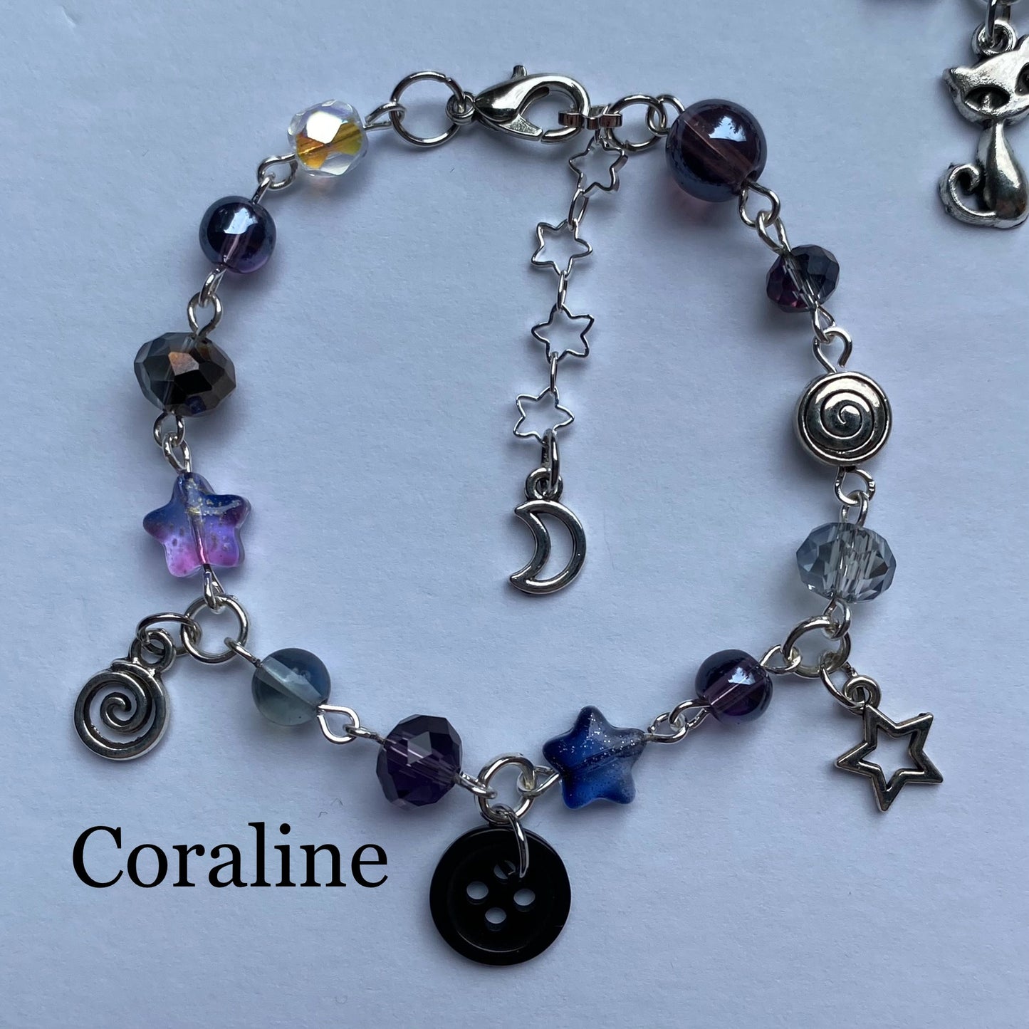 Coraline Beaded Charm Bracelets