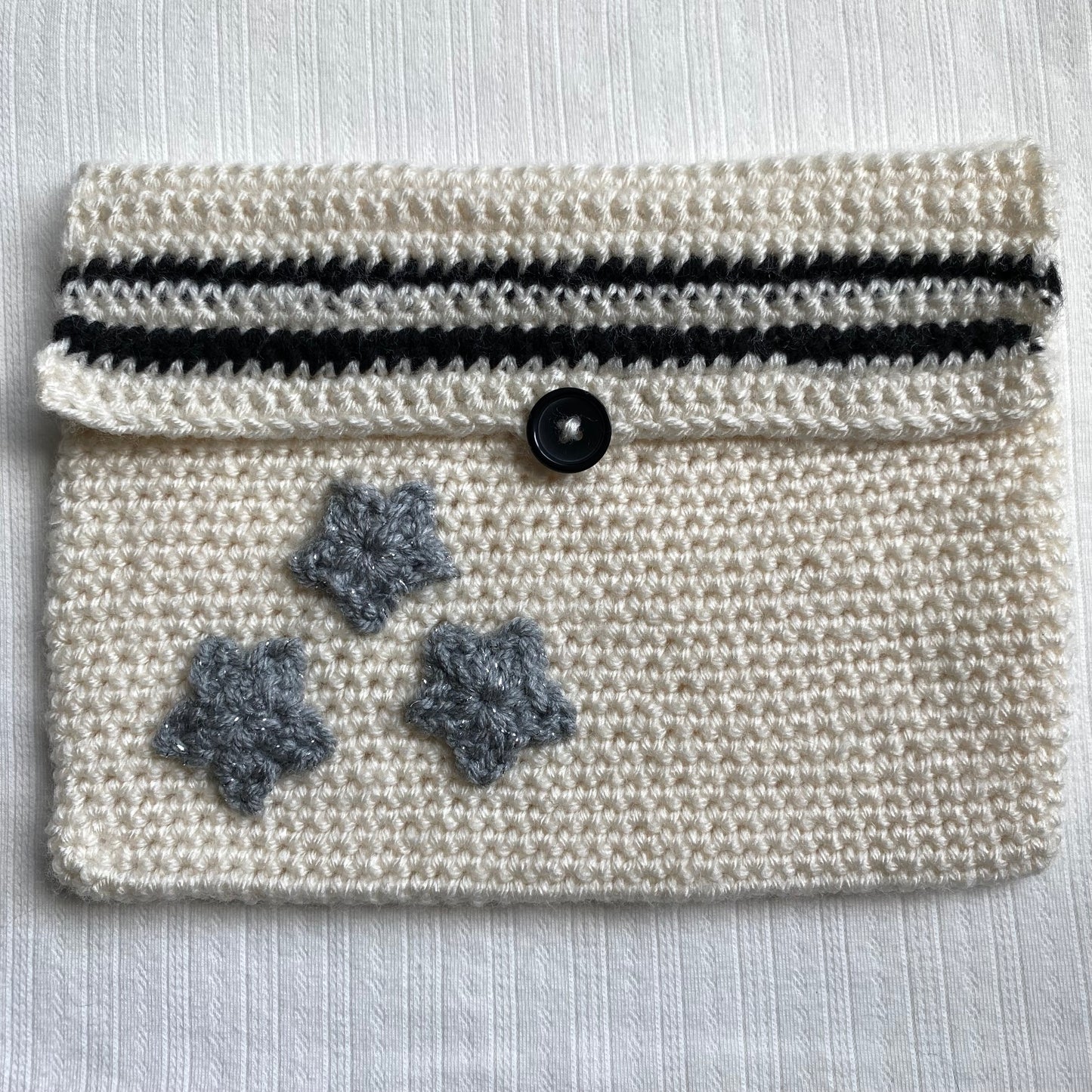 Folklore Cardigan Crochet Booksleeve