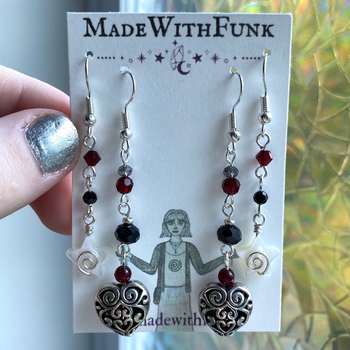 Whimsy Vampire Earring Set