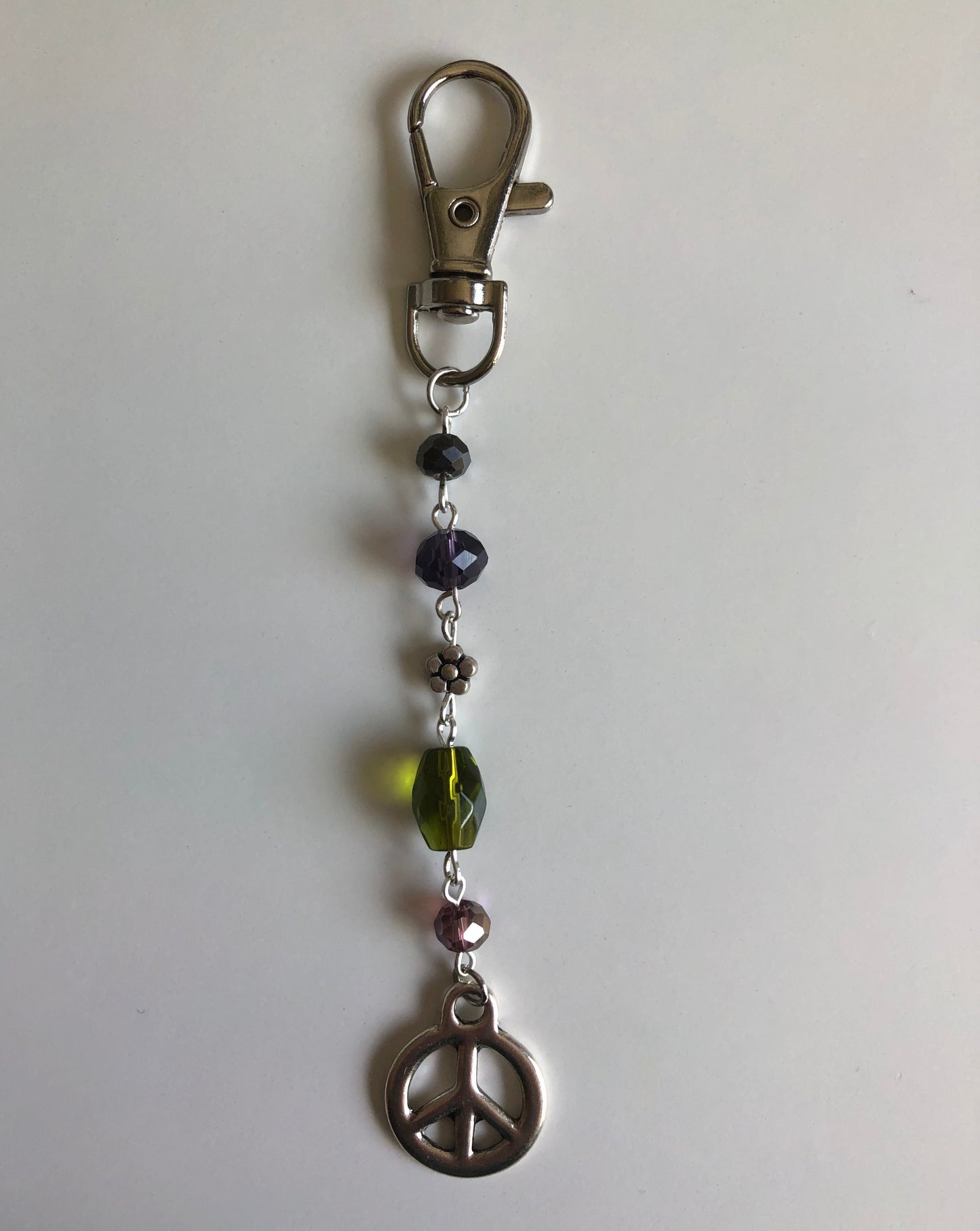 Peace Sign Keychain