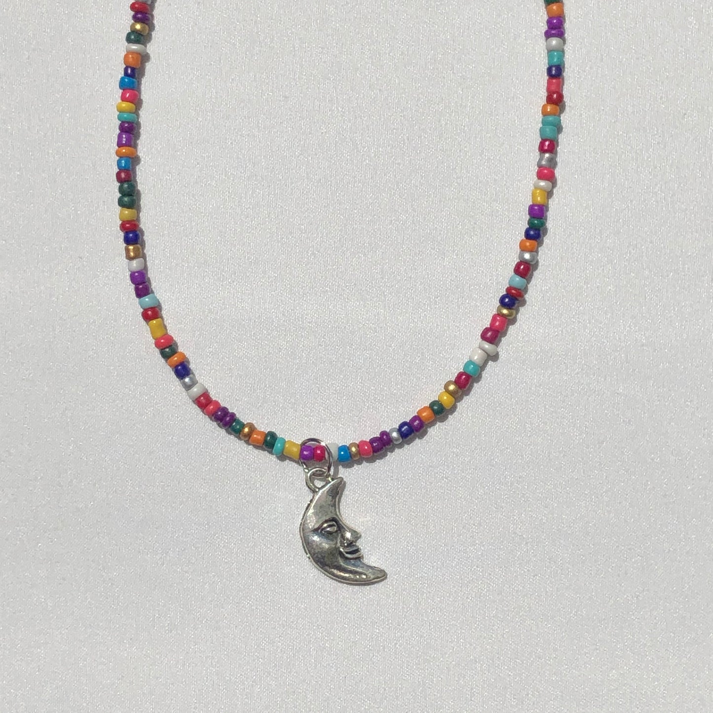 Multicolour Sun & Moon Necklaces