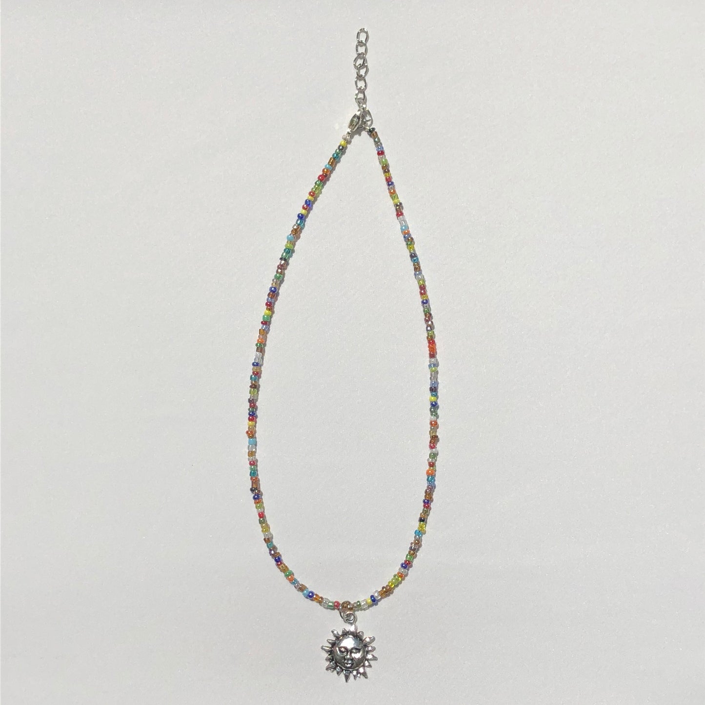 Earth Tone Sun & Moon Necklaces