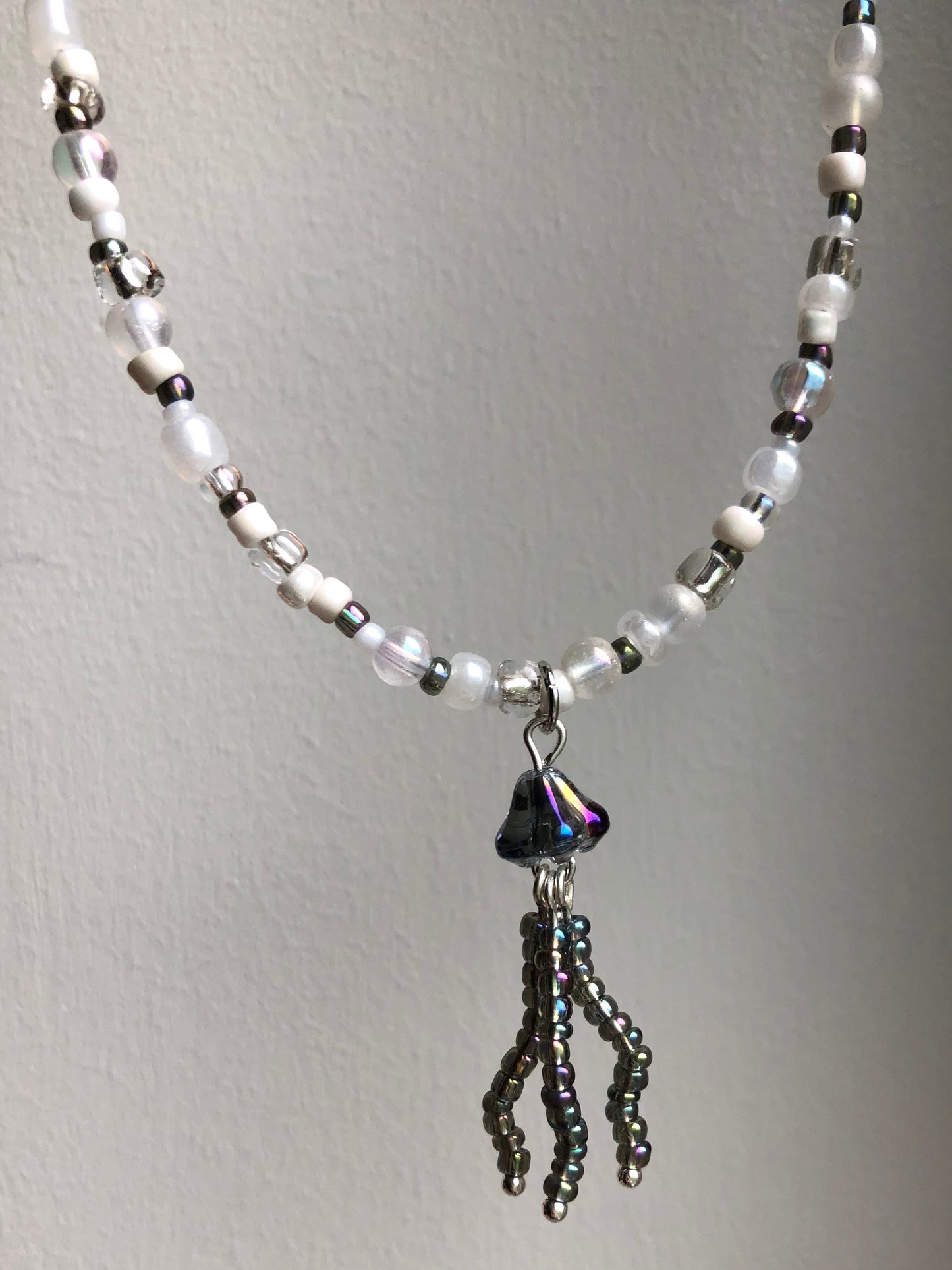 Bead Jellyfish Necklace