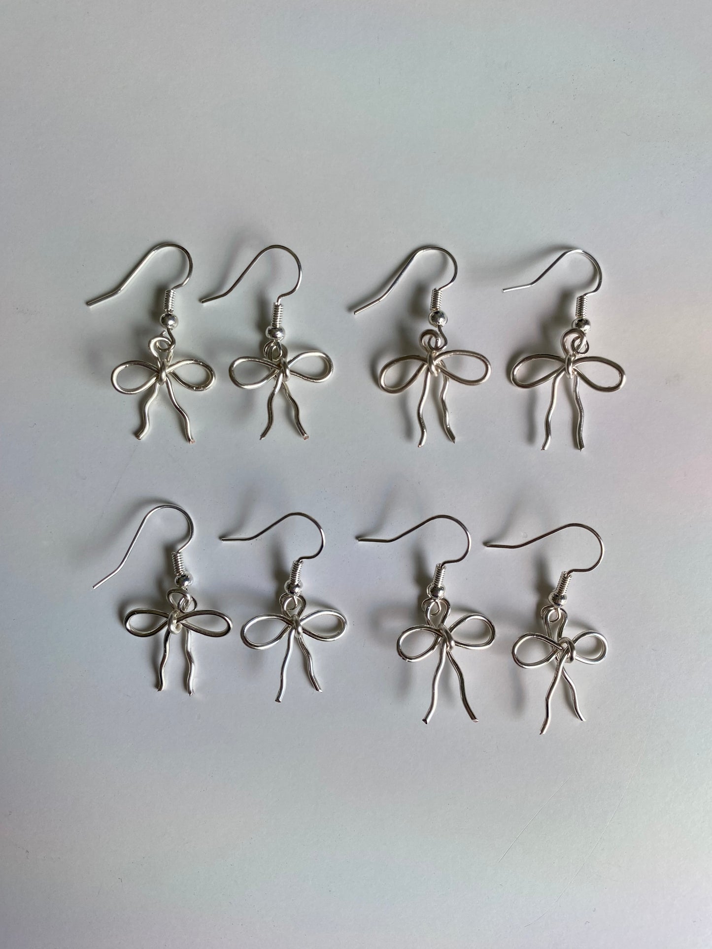 Wire Bow Earrings