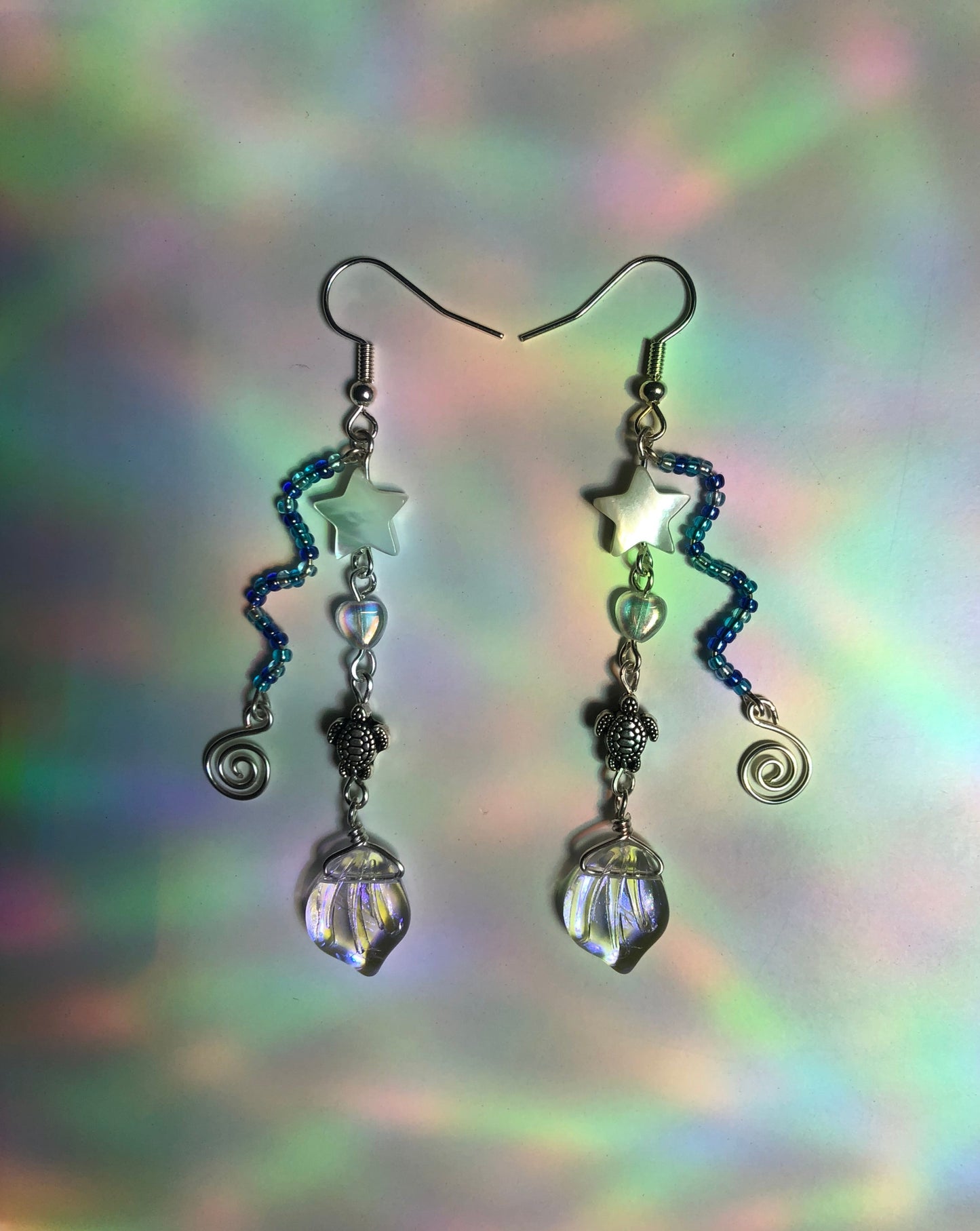 Turtle Swirl Earrings