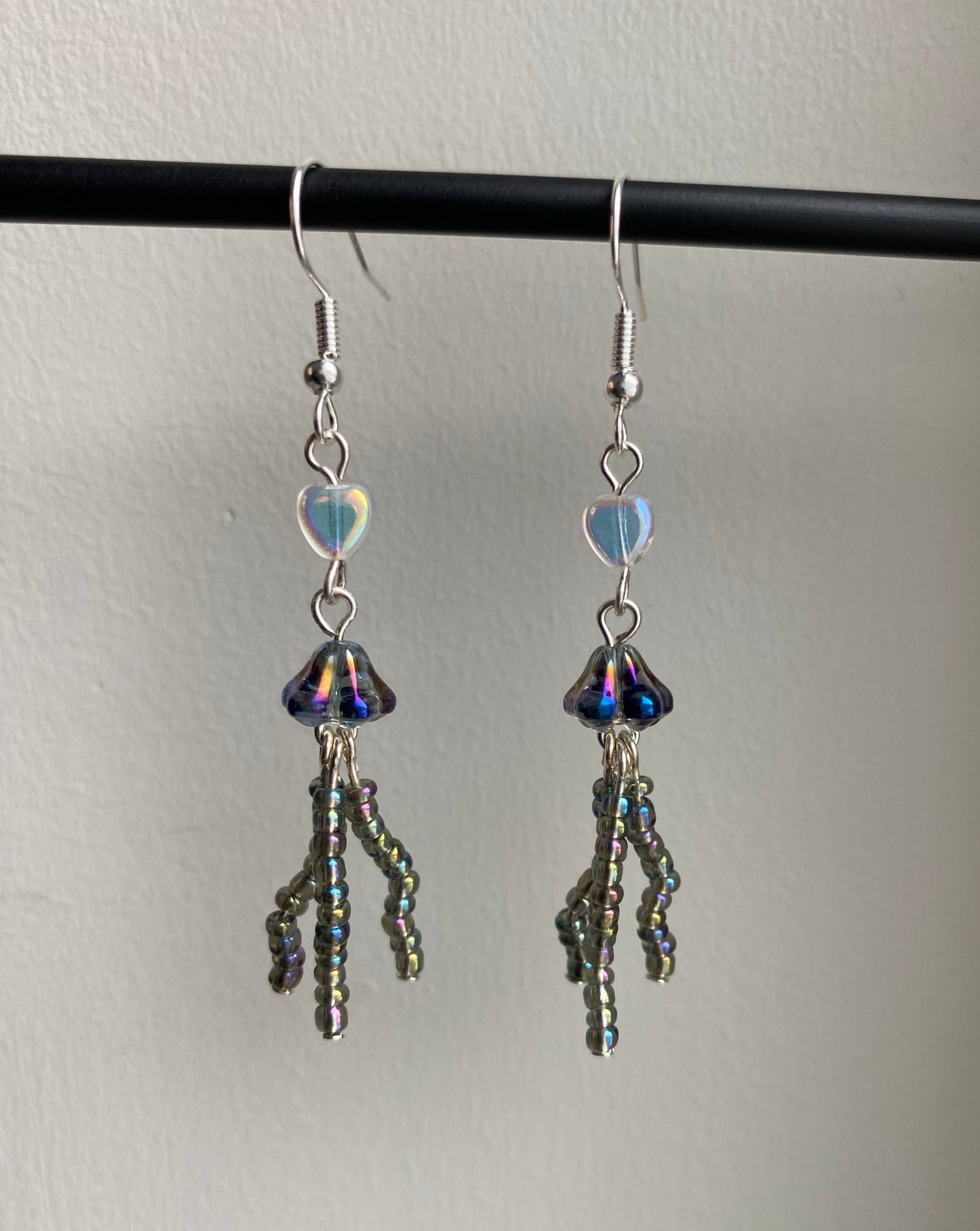 Heart Jellyfish Earrings