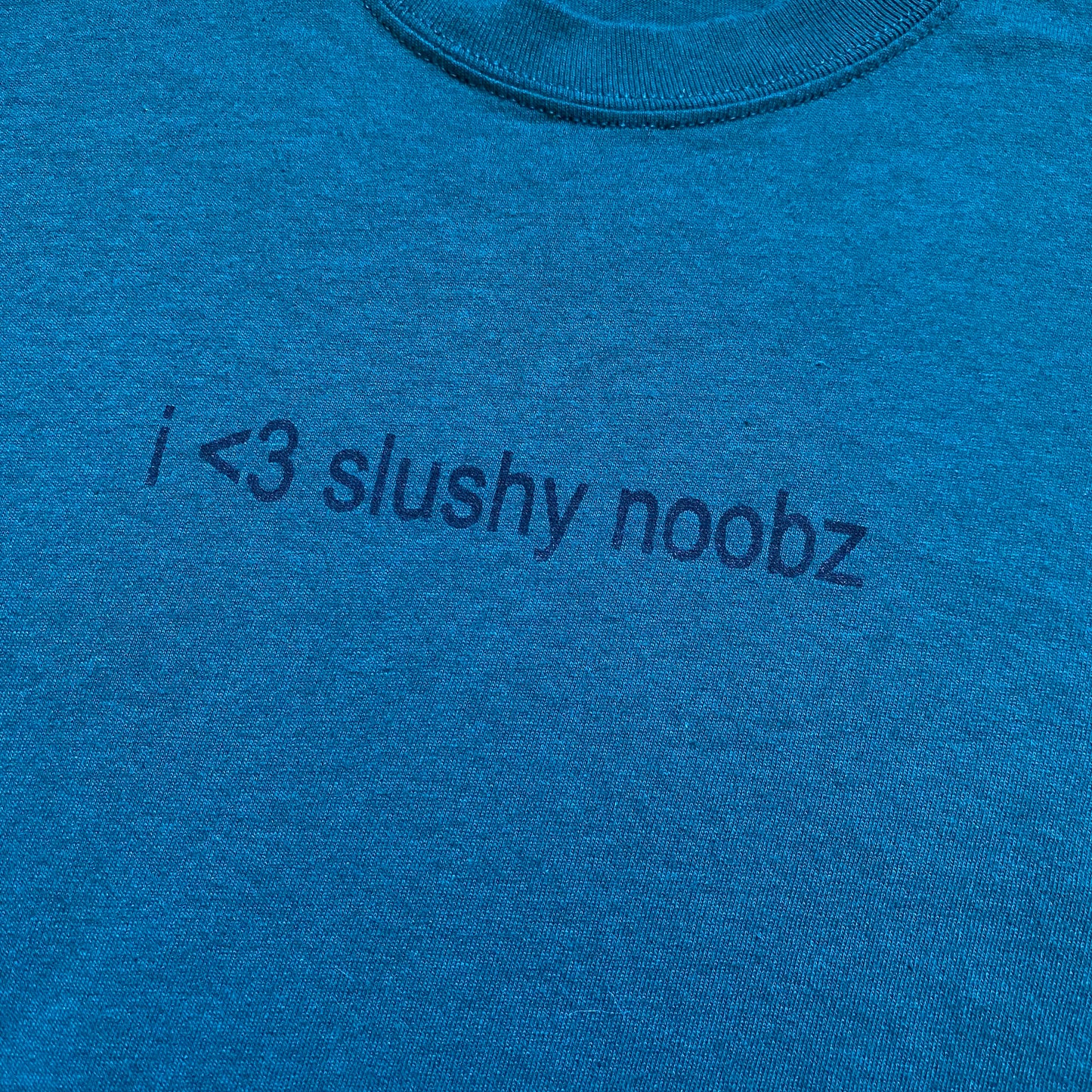 “I <3 Slushy Noobz” Screen Printed Shirt