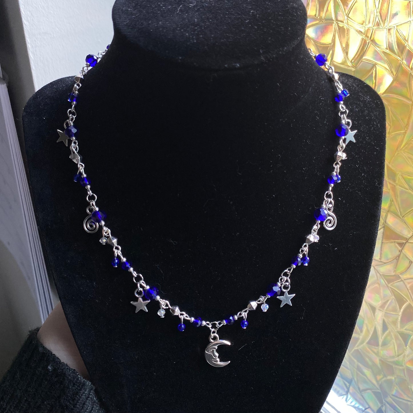 Vintage Inspired Celestial Charm Necklace