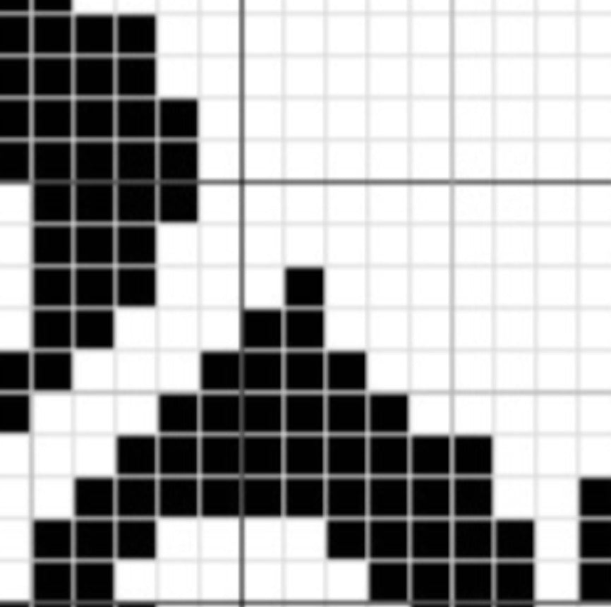 Post Animal Inspired Filet Crochet Pattern