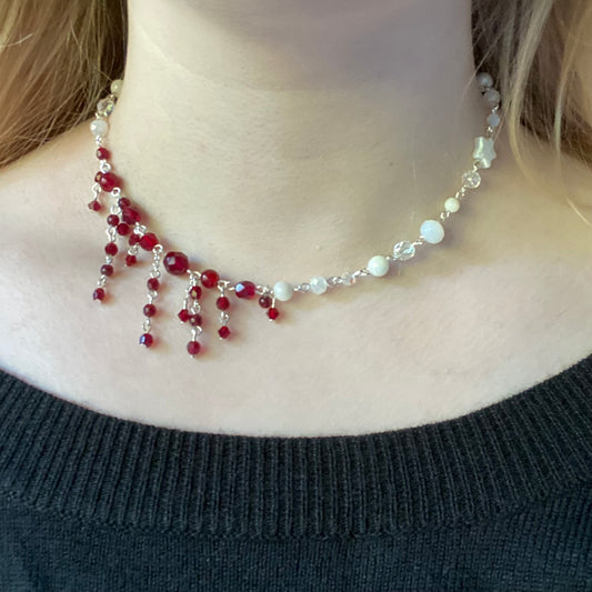 Vampire Bite Necklace