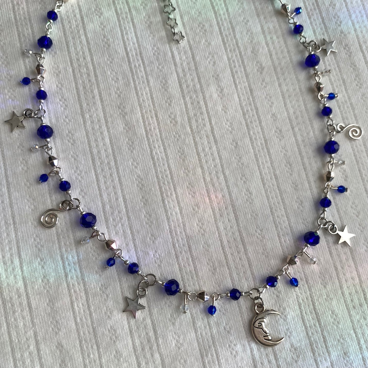 Vintage Inspired Celestial Charm Necklace
