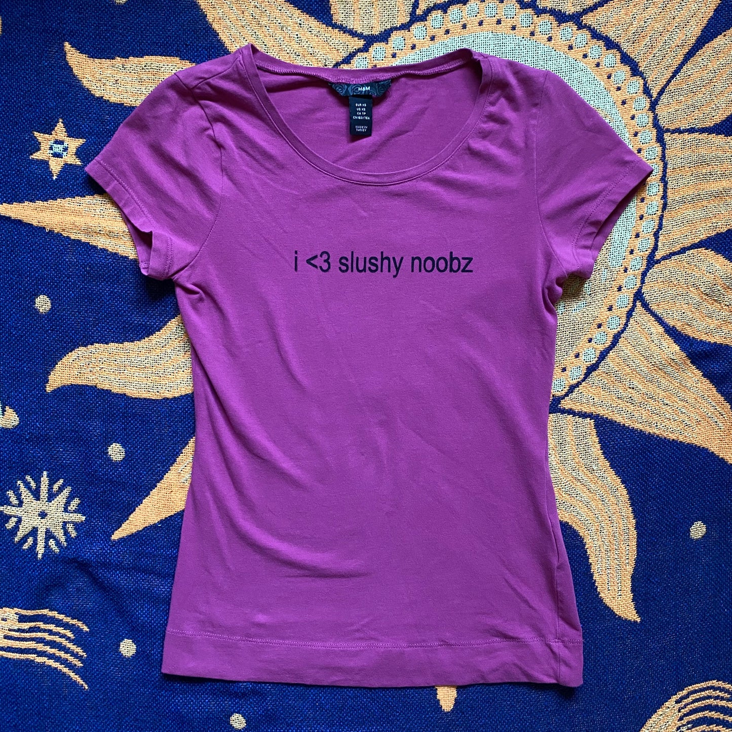 “I <3 Slushy Noobz” Screen Printed Shirt
