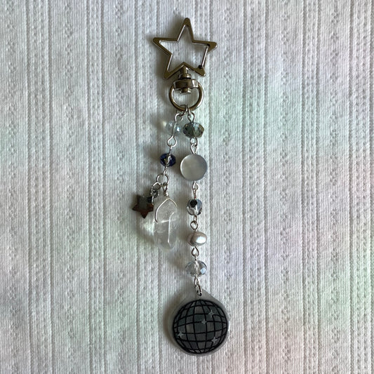 Folklore Mirrorball Keychain