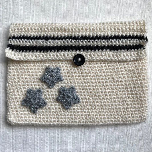 Folklore Cardigan Crochet Booksleeve