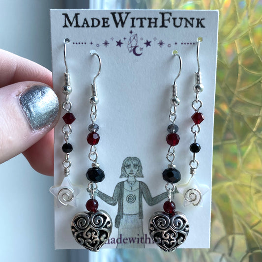 Whimsy Vampire Earring Set