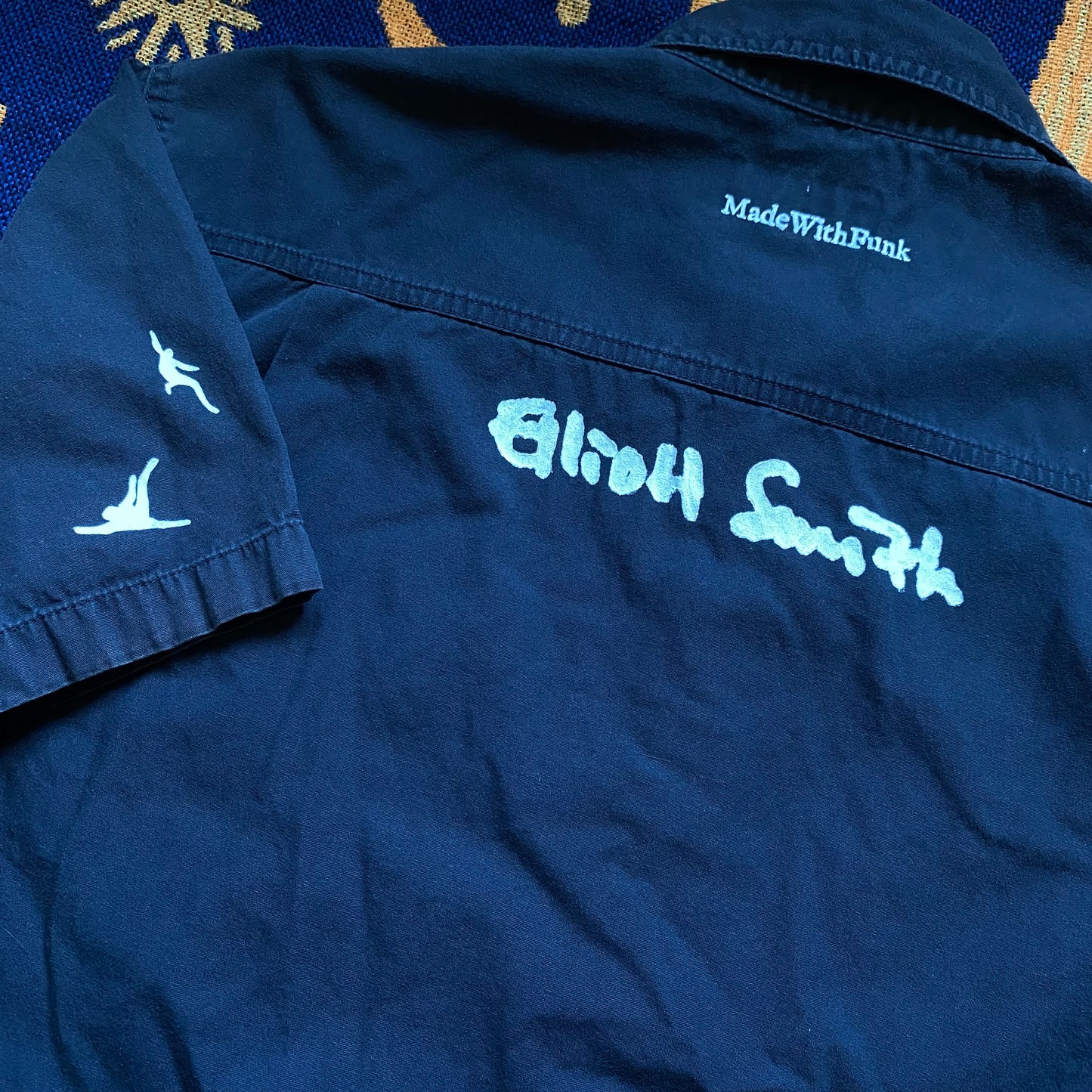 Elliott Smith Screen Printed Shirt